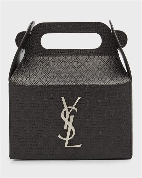 ysl takeaway box bag|ysl lunch bag.